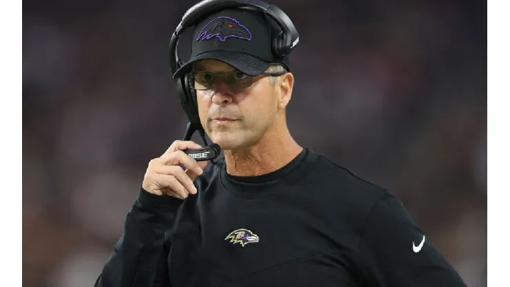 John Harbaugh, head coah of the Baltimore Ravens
