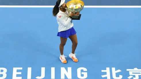 Naomi Osaka of Japan at the 2019 Chna Open