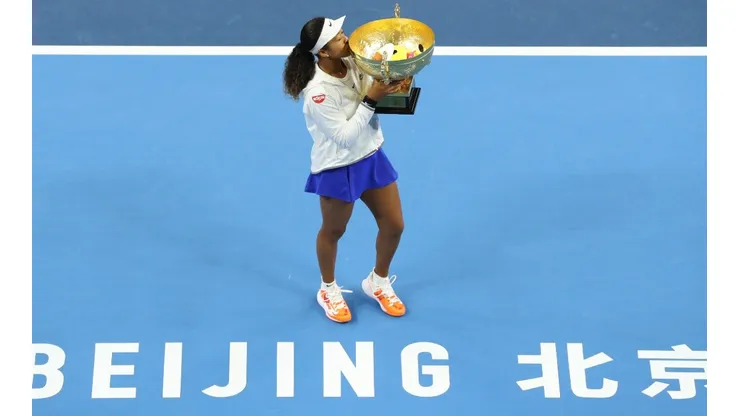 Naomi Osaka of Japan at the 2019 Chna Open