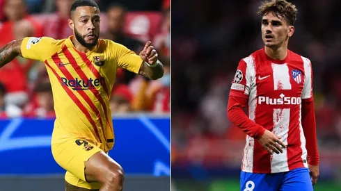 Memphis Depay (left) & Antonie Grizemann