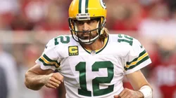 Aaron Rodgers #12 of the Green Bay Packers