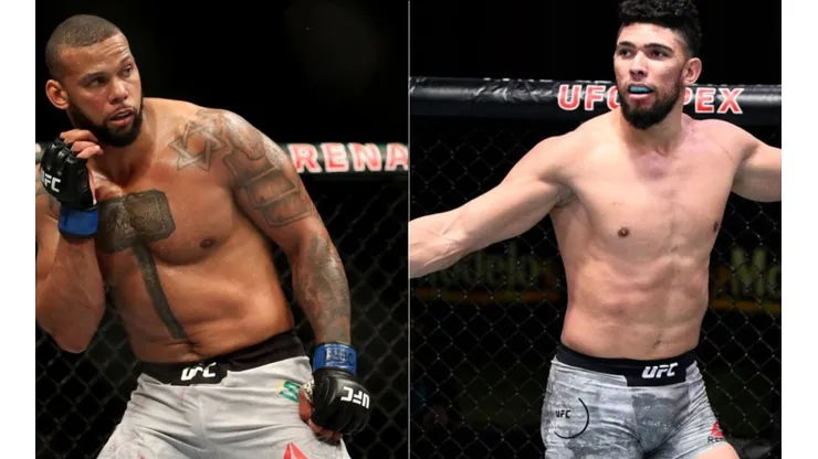 Thiago Santos and Johnny Walker for a special UFC Vegas 38 fight.