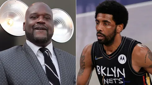 Shaquille O'Neal (left) & Kyrie Irving