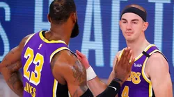 Alex Caruso & LeBron James