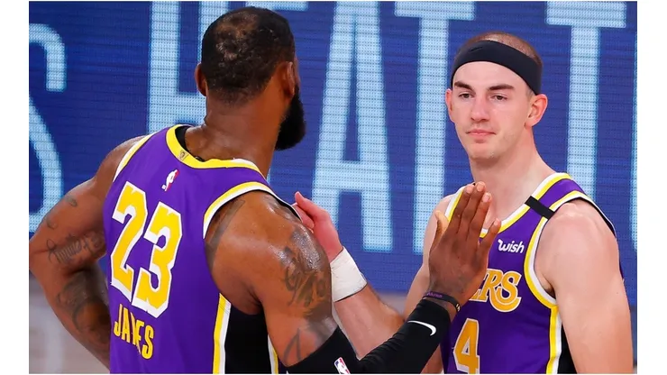 Alex Caruso & LeBron James