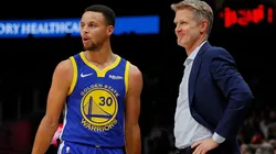 Stephen Curry & Steve Kerr