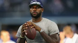 LeBron James at AT&T Stadium