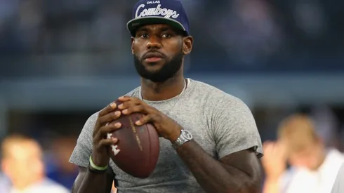 LeBron James at AT&T Stadium