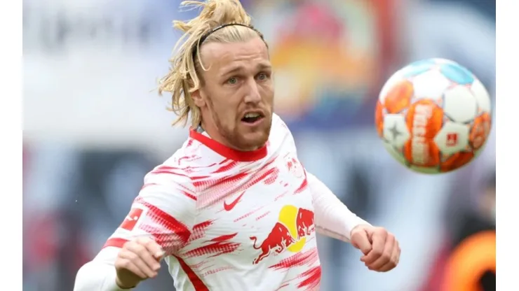 Emil Forsberg of RB Leipzig