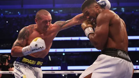 Oleksander Usyk beat Anthony Joshua.