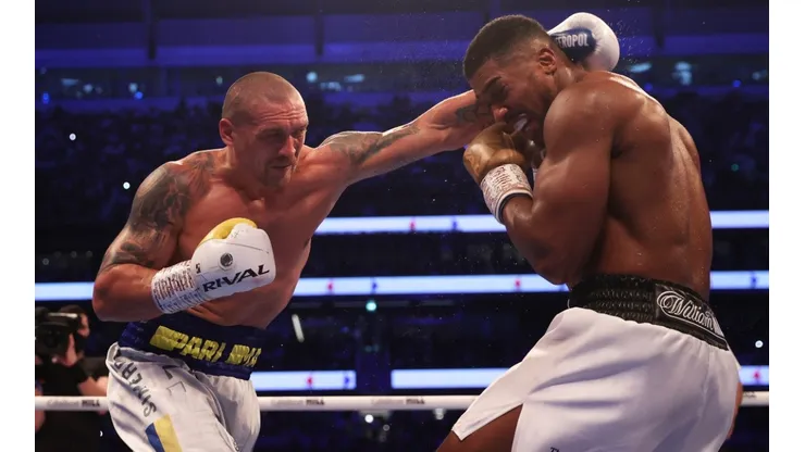 Oleksander Usyk beat Anthony Joshua.