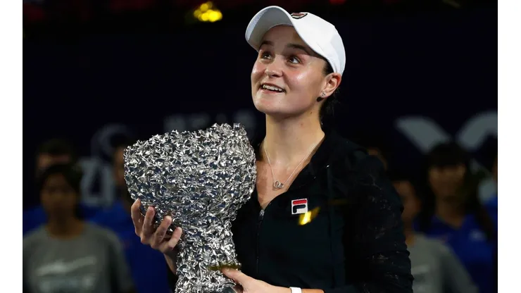 Ashleigh Barty of Australia at the WTA Elite Trophy Zhuhai