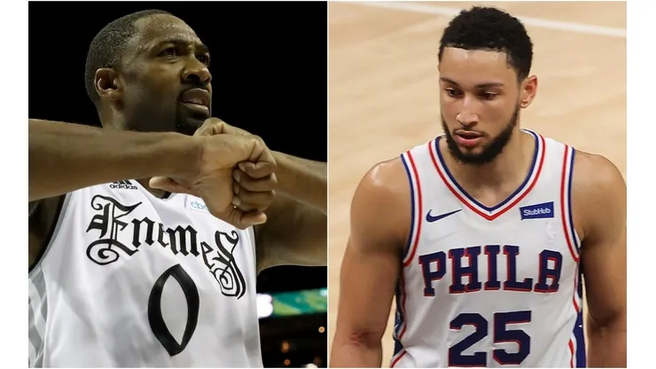 Gilbert Arenas (left) & Ben Simmons