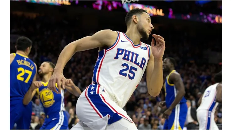 Ben Simmons against the Warriors