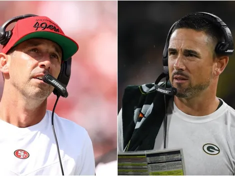 Aaron Rodgers' offseason drama caused beef between Matt LaFleur and Kyle Shanahan