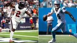 Mark Ingram II (left) & Sam Darnold
