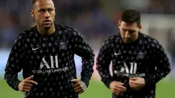 Neymar and Messi of PSG
