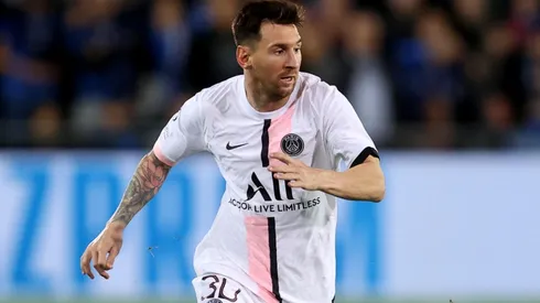 Lionel Messi of Paris Saint Germain