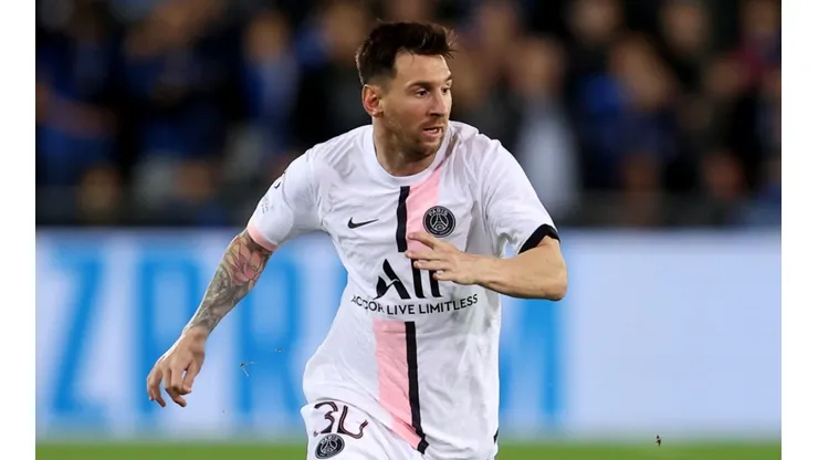 Lionel Messi of Paris Saint Germain