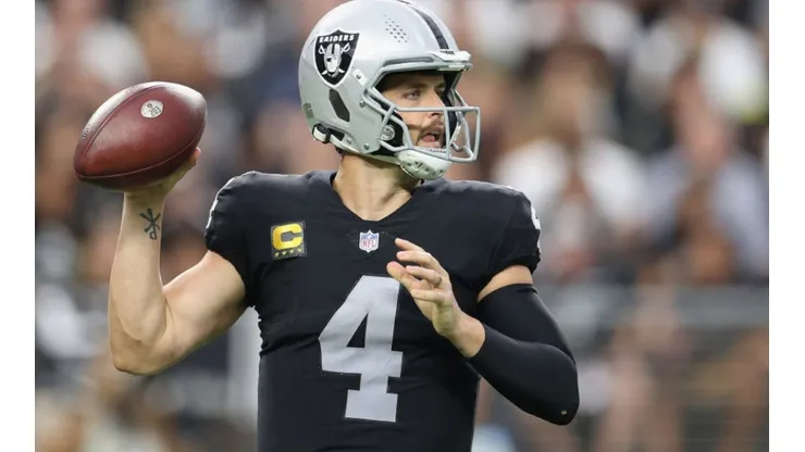 Derek Carr of Las Vegas Raiders