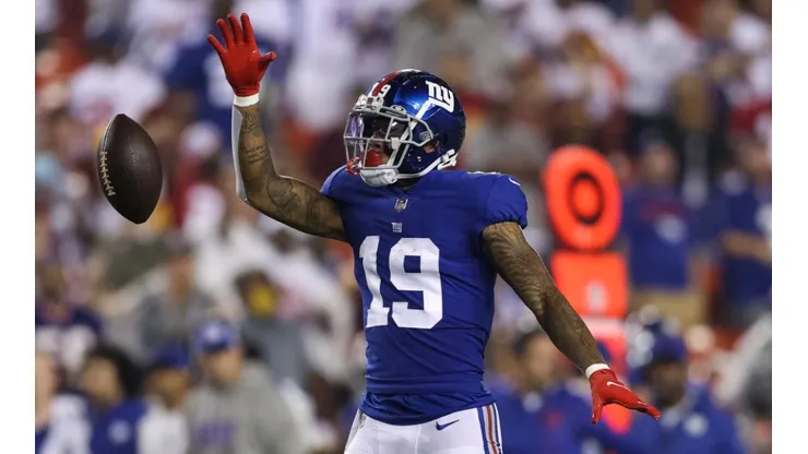 Kenny Golladay during the New York Giants' loss at Washington Football Team in Week 2 of the 2021 NFL regular season.