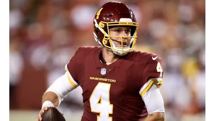 The unexpected starting quarterback of the Washington Football Team, Taylor Heinicke.
