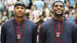 LeBron James & Carmelo Anthony at the Olympics