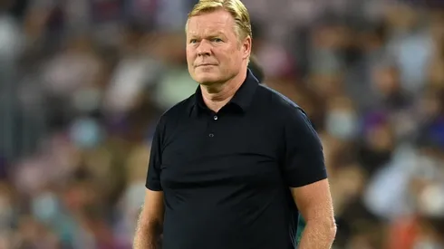 Barcelona head coach Ronald Koeman. (Getty)
