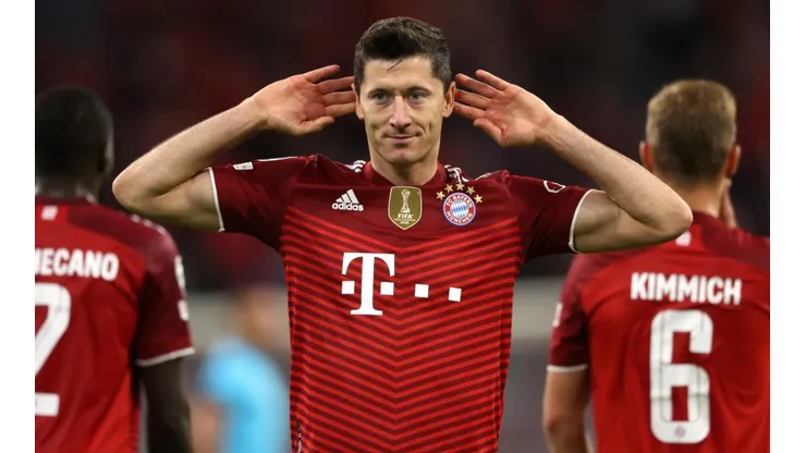 Robert Lewandowski of Bayern Munich