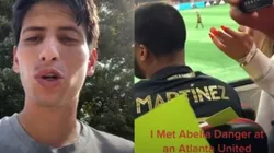 Abella Danger at Atlanta United's game. (via Jurgen Damm)