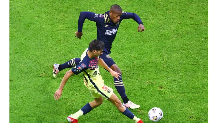 Club America won the first leg of the semifinal fixture with Philadelphia Union (Getty).
