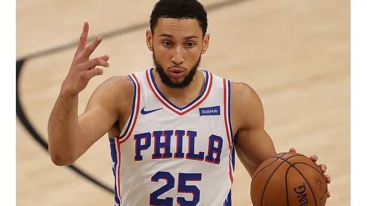 Ben Simmons #25 of the Philadelphia 76ers (Getty)