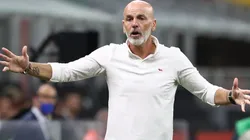 AC Milan coach Stefano Pioli. (Getty)