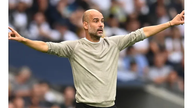 Manchester City boss Pep Guardiola. (Getty)