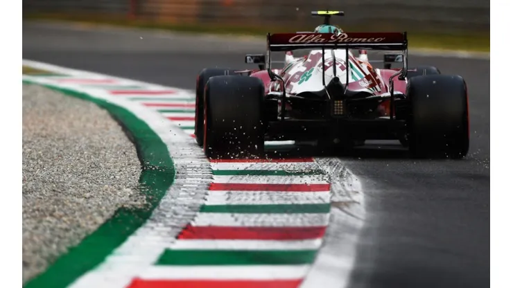 Antonio Giovinazzi of Italy at the 2021 F1 Grand Prix of Italy Qualifiers. (Getty)