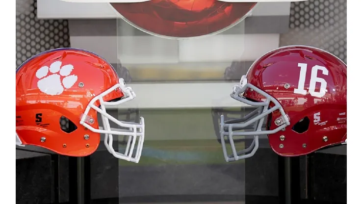 College Football Helmets (Getty)