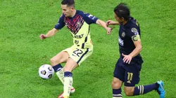 Alvaro Fidalgo of America (left) and Alejandro Bedoya of Philadelphia Union (Getty).