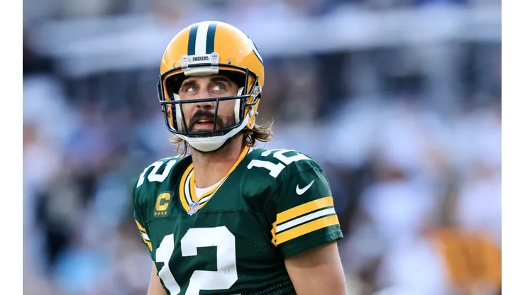 Aaron Rodgers of the Green Bay Packers (Getty).