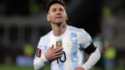 Lionel Messi's hat-trick against Bolivia saw him surpass Pele as the South American player with the most goals scored. (Getty)