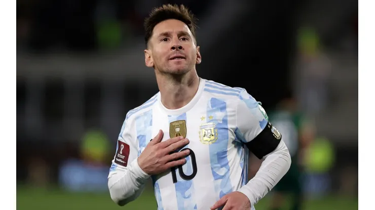 Lionel Messi's hat-trick against Bolivia saw him surpass Pele as the South American player with the most goals scored. (Getty)