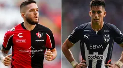 Franco Troyansky of Atlas (left) and Maximiliano Meza of Monterrey. (Getty)