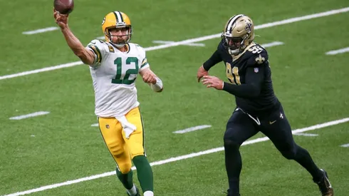 New Orleans Saints vs Green Bay Packers. (Getty)