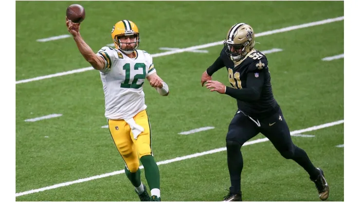 New Orleans Saints vs Green Bay Packers. (Getty)