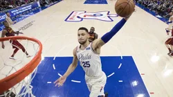Ben Simmons vs. the Cavs.(Getty)