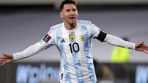 Lionel Messi put Argentina in front against Bolivia with a wonderful goal. (Getty)