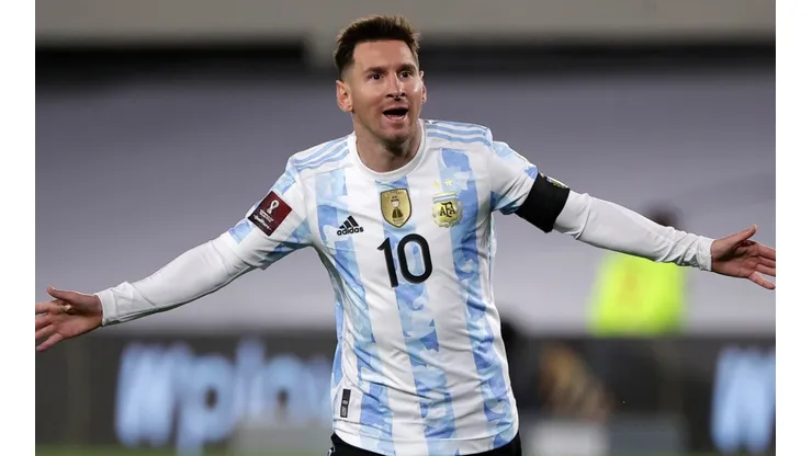 Lionel Messi put Argentina in front against Bolivia with a wonderful goal. (Getty)