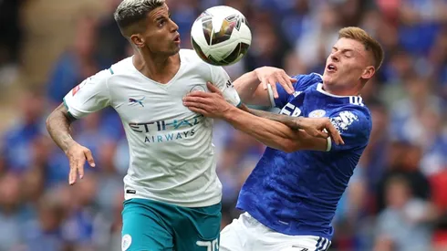 Leicester City and Manchester City face each other for Matchday 4 of the English Premier League 2021-22 (Getty).