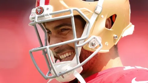 Jimmy Garappolo of the San Francisco 49ers (Getty)