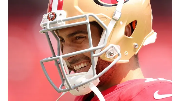 Jimmy Garappolo of the San Francisco 49ers (Getty)