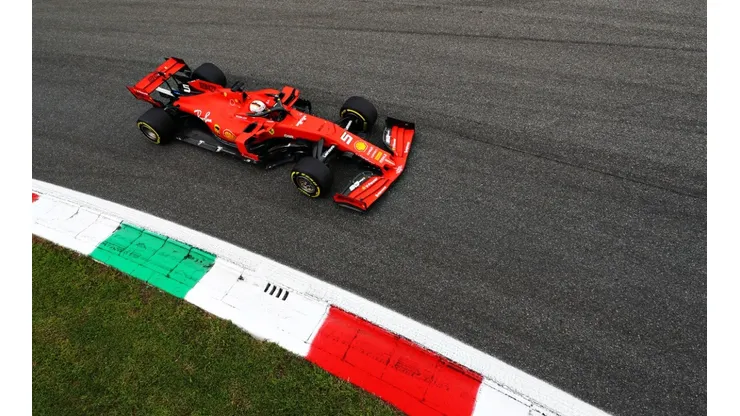 Sebastian Vettel of Germany during practice for the 2019 F1 Grand Prix of Italy. (Getty)